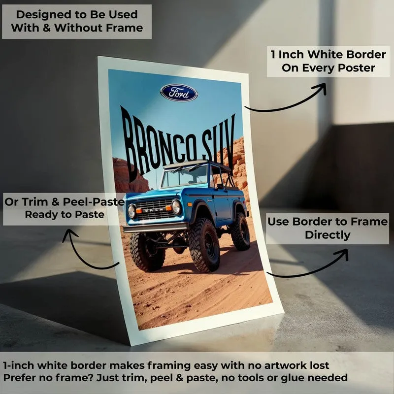 Bronco Adventure Wall Poster media 7