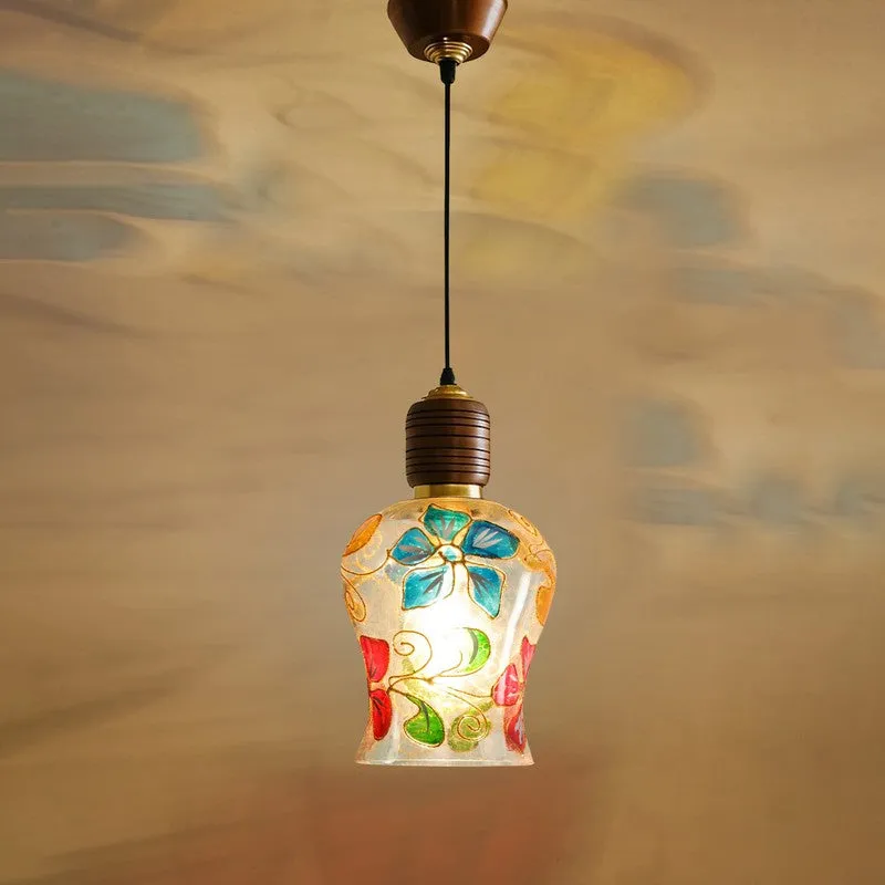Mosaic Stroke Pendant Wooden Ceiling Lamp media 6