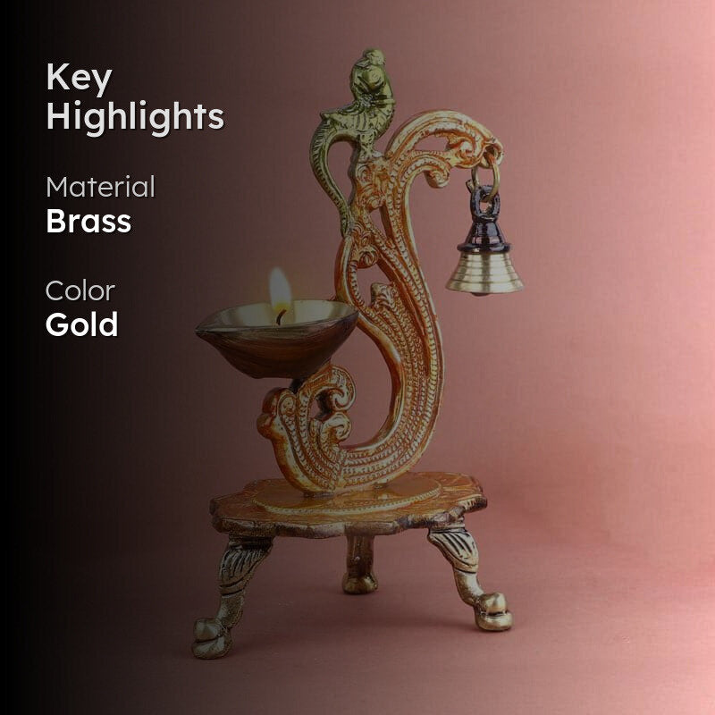 Designer Brass Diya media 2