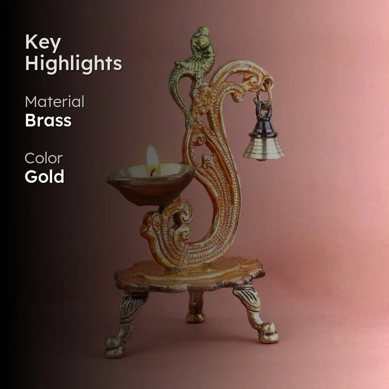 Designer Brass Diya media 2
