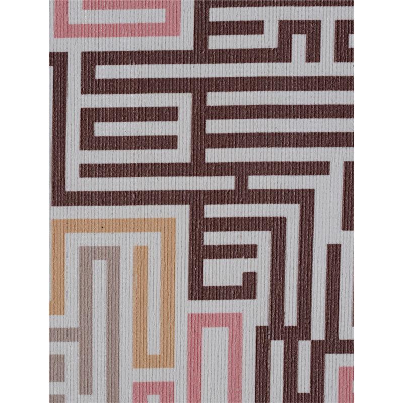 Rusalina Lino Carpet - Peach & Black media 6