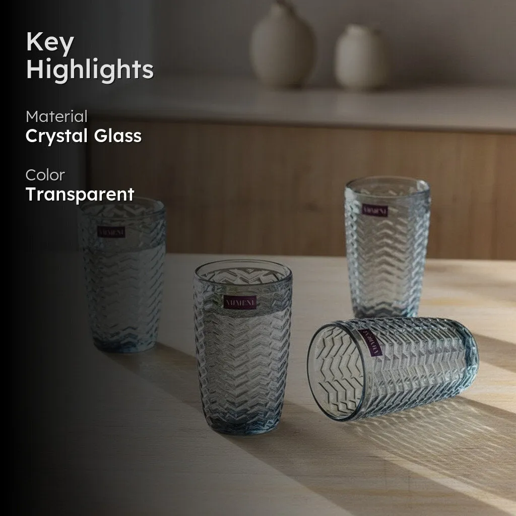 Chevs Tall Glass (390 ml ) - Set Of Four media 2