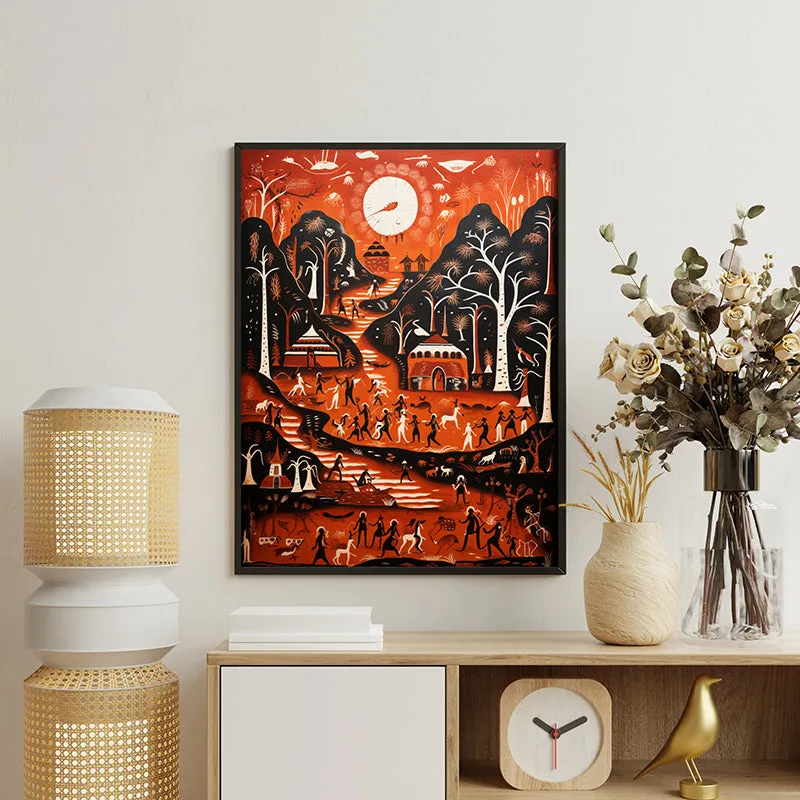 The Mystical Path Canvas Wall Art media 3