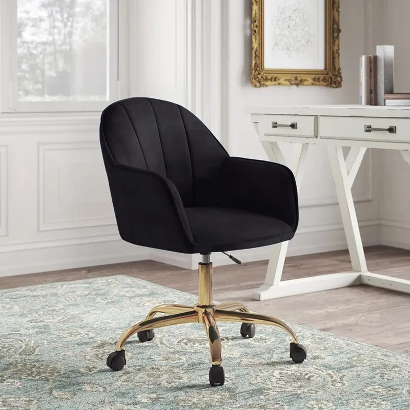 Chairon Metal Office Chair - Black media 1