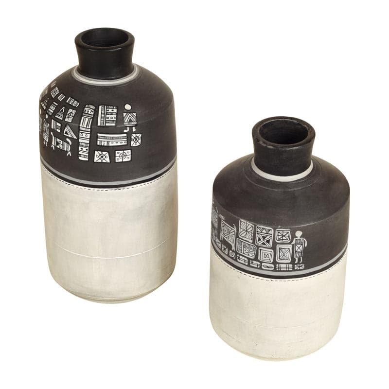 Misa Terracotta Vase - Set Of Two media 3