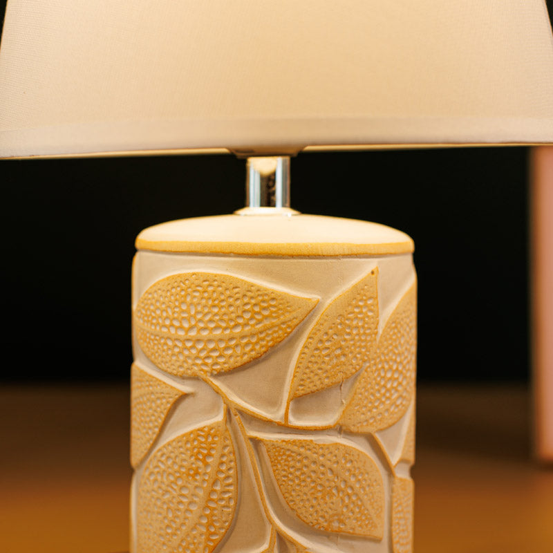 Anira Ceramic Table Lamp - Beige,White media 5
