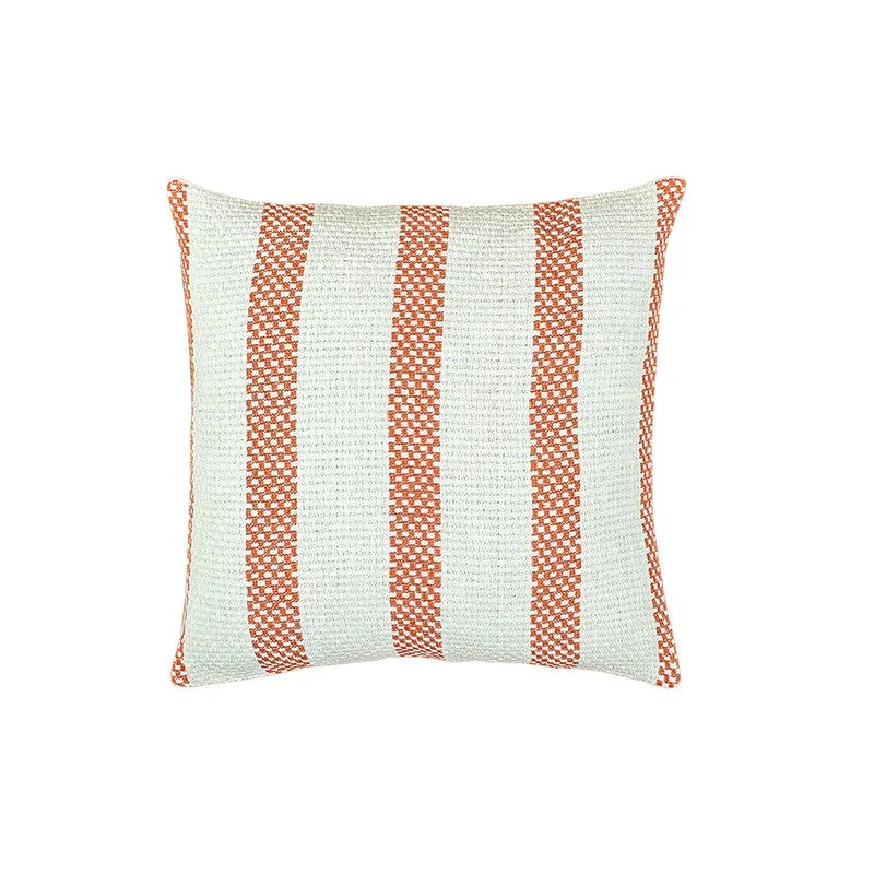 Zeyna Dream Cushion Cover (Orange,Grey) - Set Of Two media 4