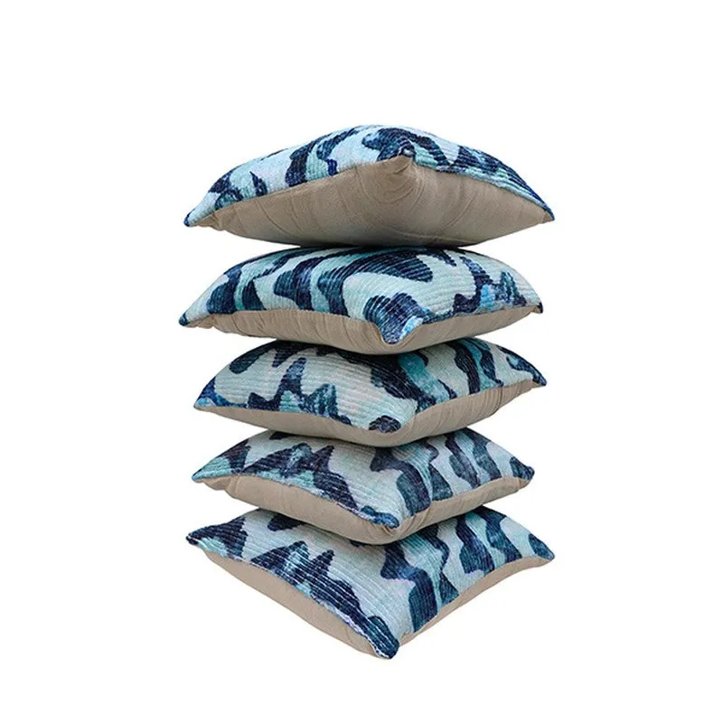 RythmFlow I Cushion Cover - Blue media 5