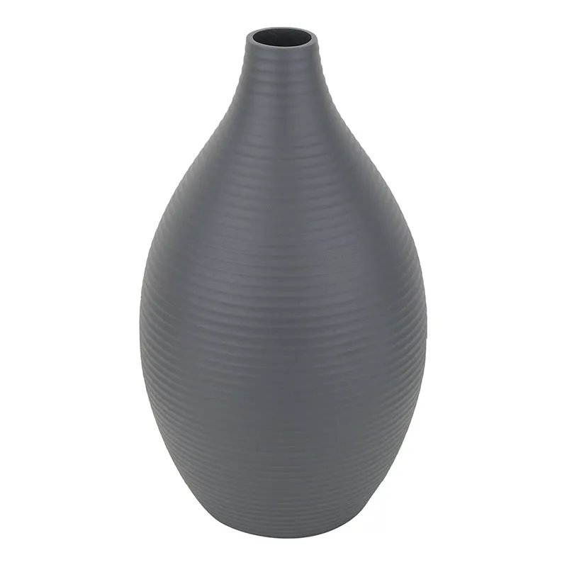 Vesa Aluminium Vase - Grey media 3