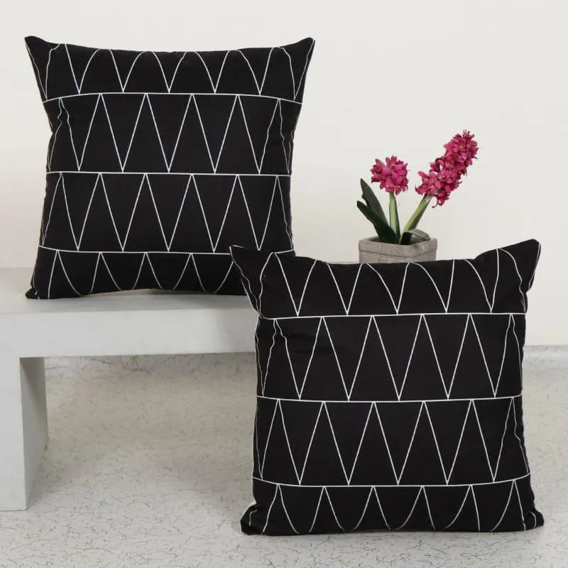 Majo Maze Cushion Cover - Set Of Two media 1