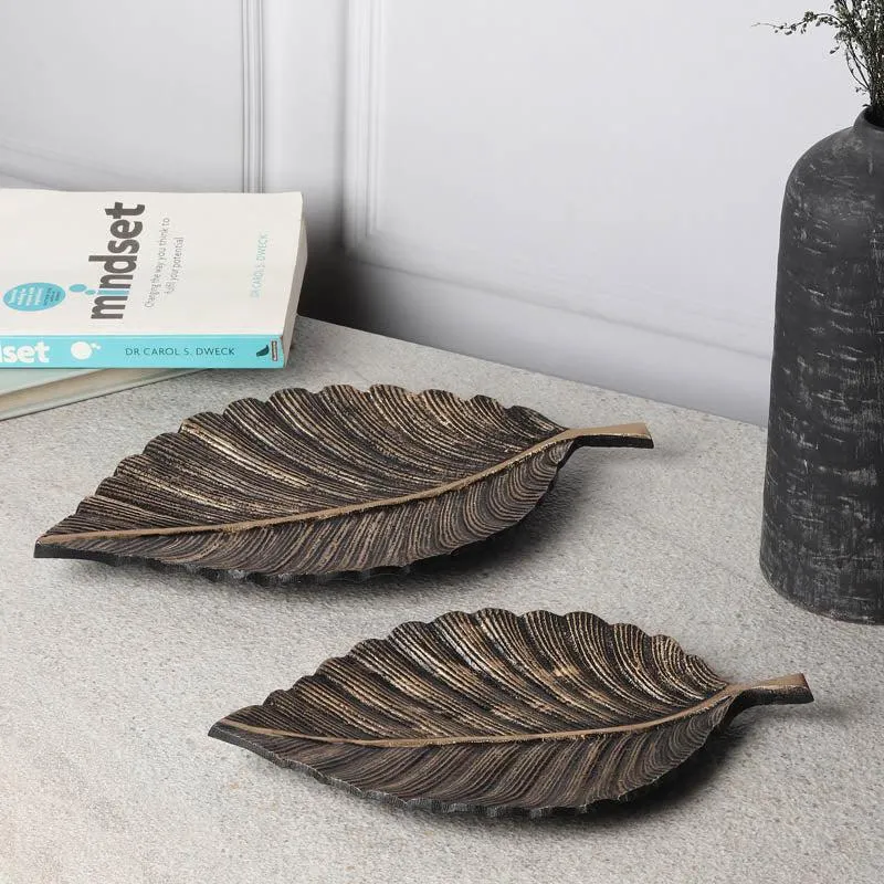 Leafy Platter - Set Of Two media 3