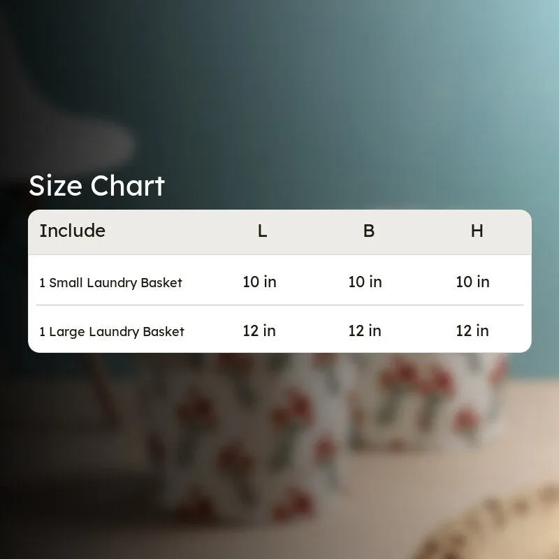 Blossom Space Laundry Basket - Set Of Two media 5