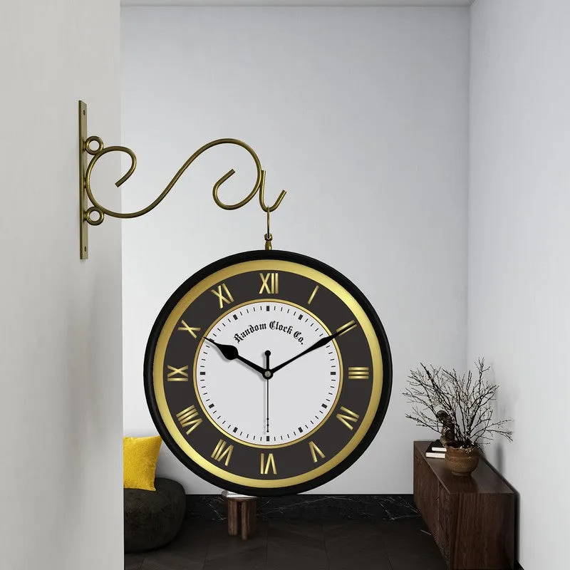 Stonewick Double Sided Wall Clock media 1