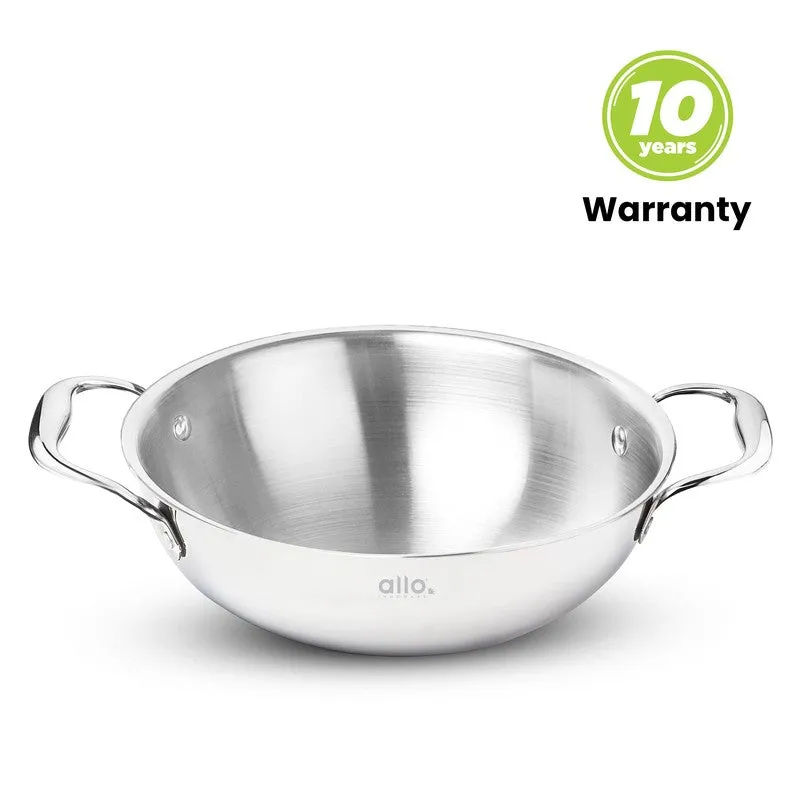 Panzo Induction Base Kadhai - 1200 mL media 5