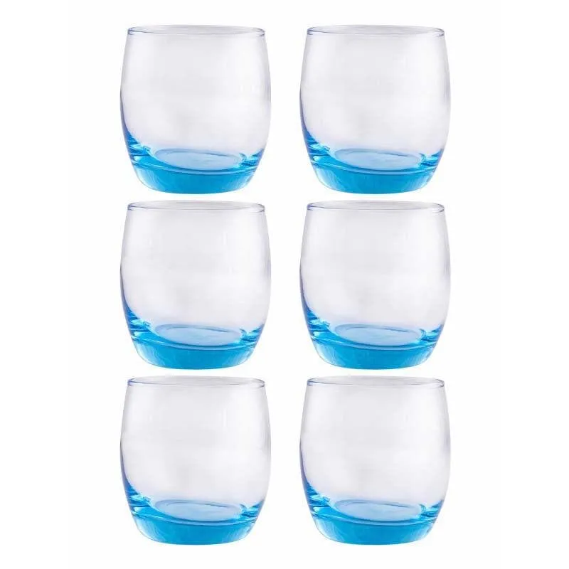 Potlo Blue Whiskey Glass (310 mL) - Set Of Six media 3