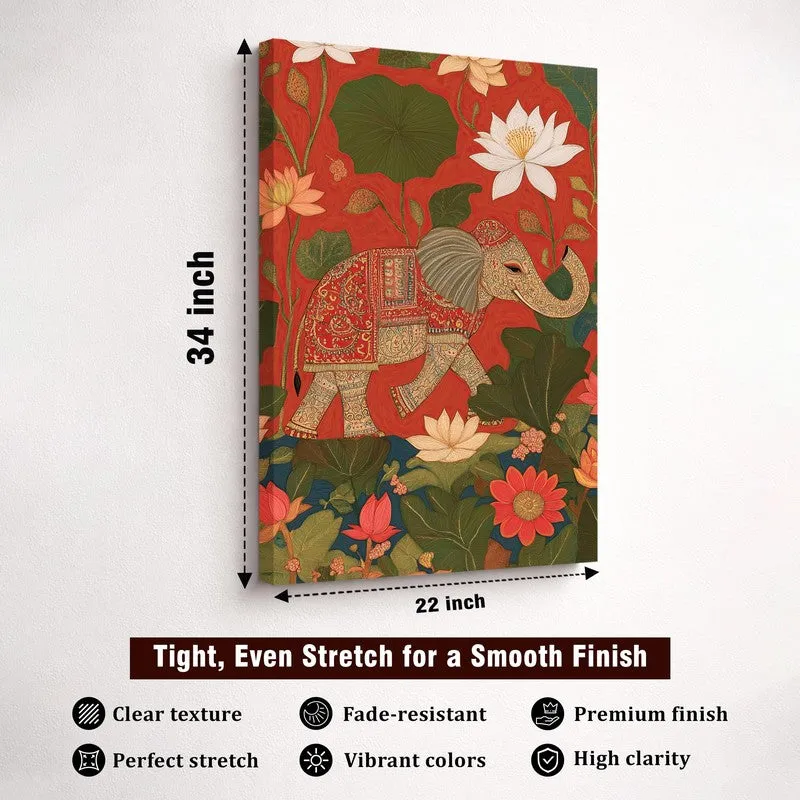 Temple Tusker Canvas Wall Art media 10