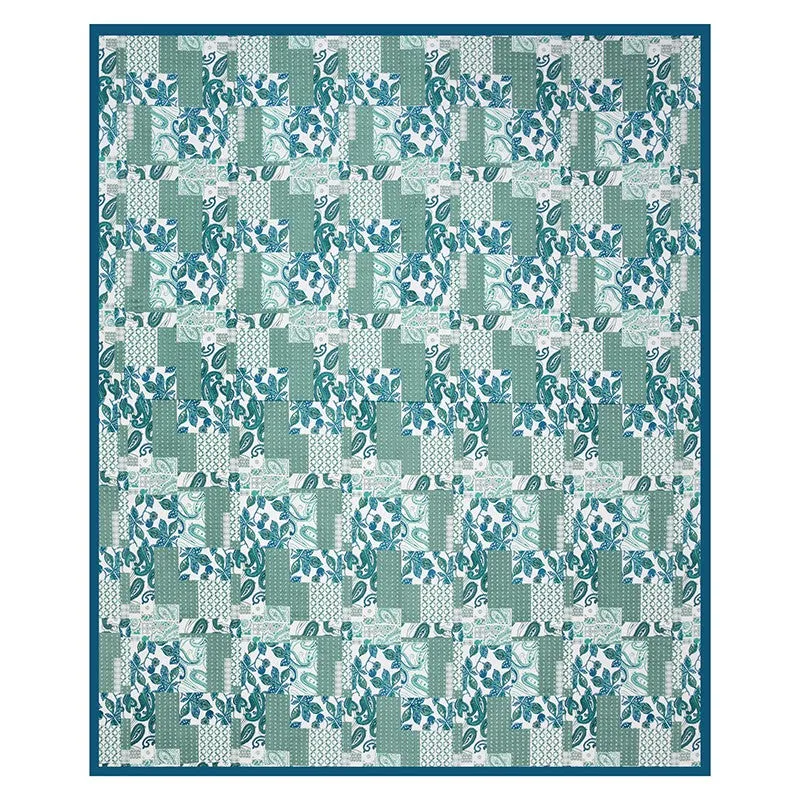 Ethnic Nest Cotton Bedsheet (Blue) - 120 TC media 5