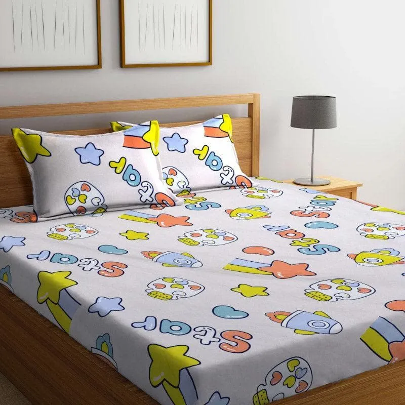 Way To Stars Bedsheet - 180 GSM media 1