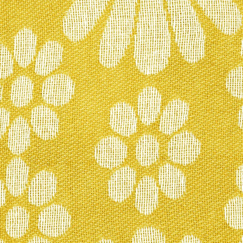 Saral Home Chitki Cotton Bedsheet (Yellow) - 150 TC media 4
