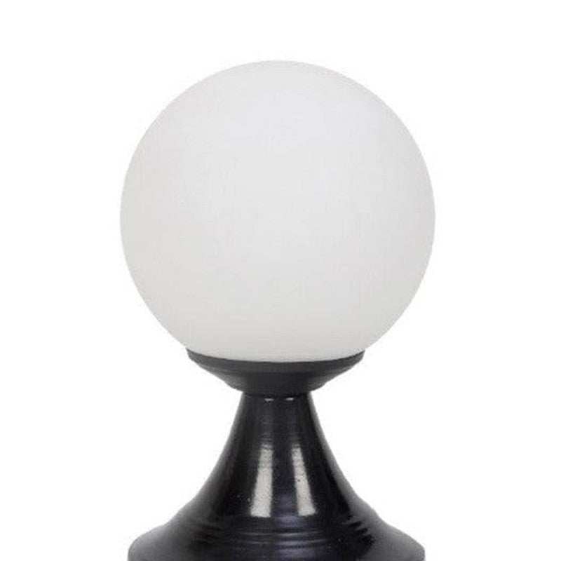 Togo Alfie Moon LED Glass Table Lamp - White,Black media 4