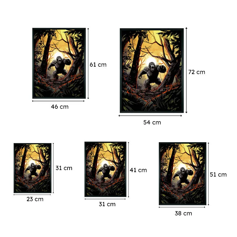 Gorilla Game Canvas Wall Art media 8