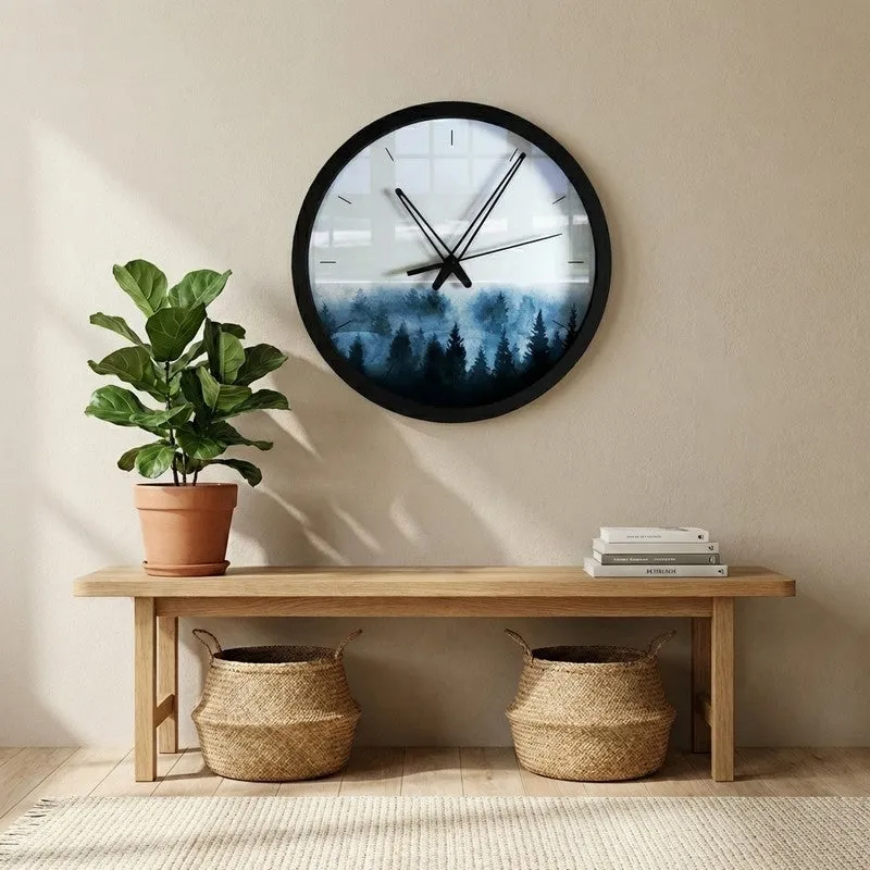 Lilyra MDF Wall Clock media 1