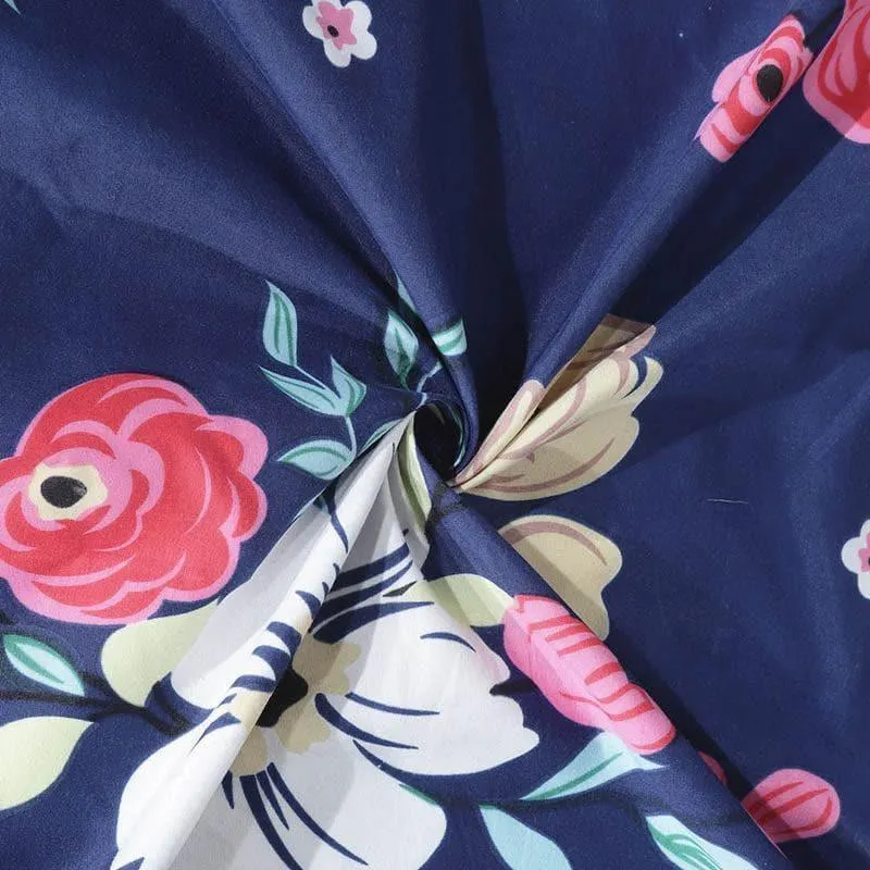 Edna Floral Bedsheet - 150 GSM media 5