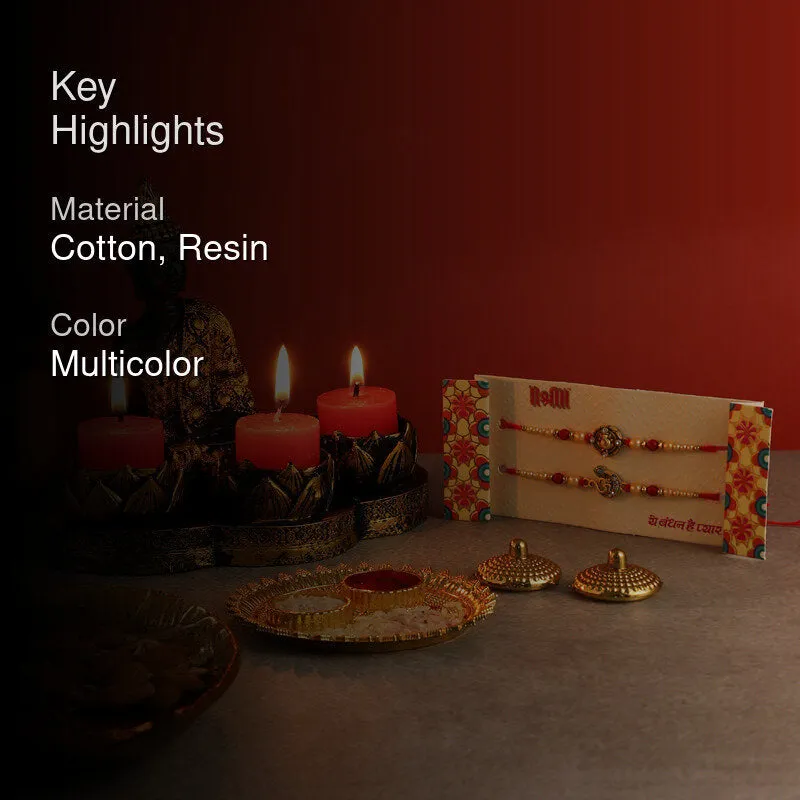 Dhyana Buddha Rakhi Hamper media 2