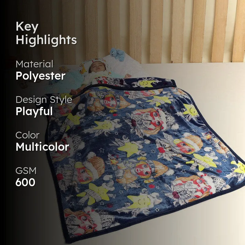 Monte Carlo Whimsical Dreams Kids Blanket - 600 GSM media 2
