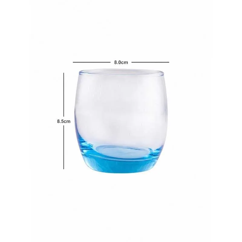 Potlo Blue Whiskey Glass (310 mL) - Set Of Six media 6