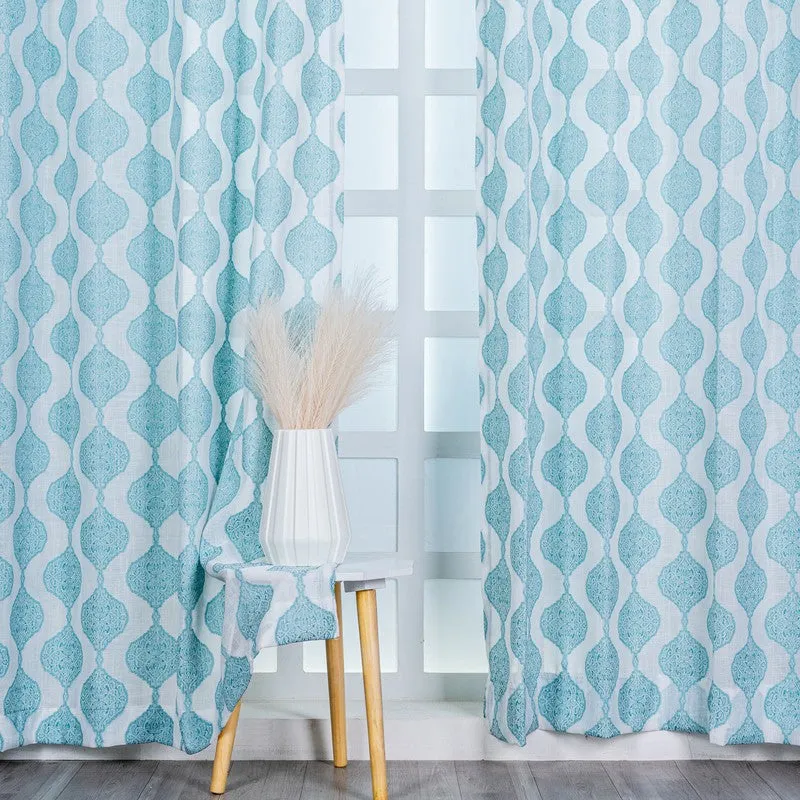 LokKala Muse Curtain - Set Of Two media 1