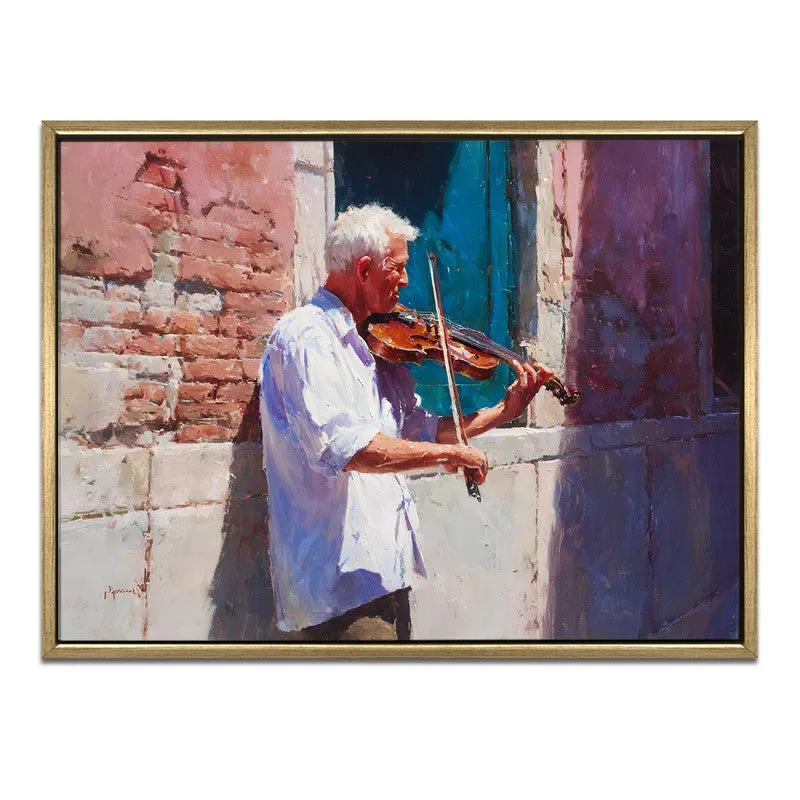 Shadow Strings Canvas Wall Painting With Frame media 3