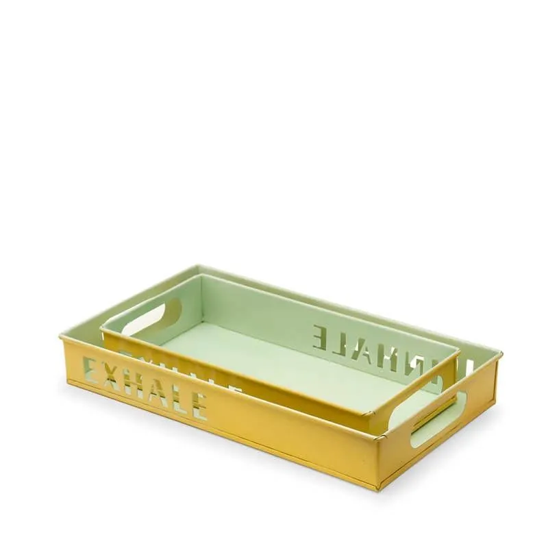 Fresh Feast Tray (Yellow) - Set Of Two media 3