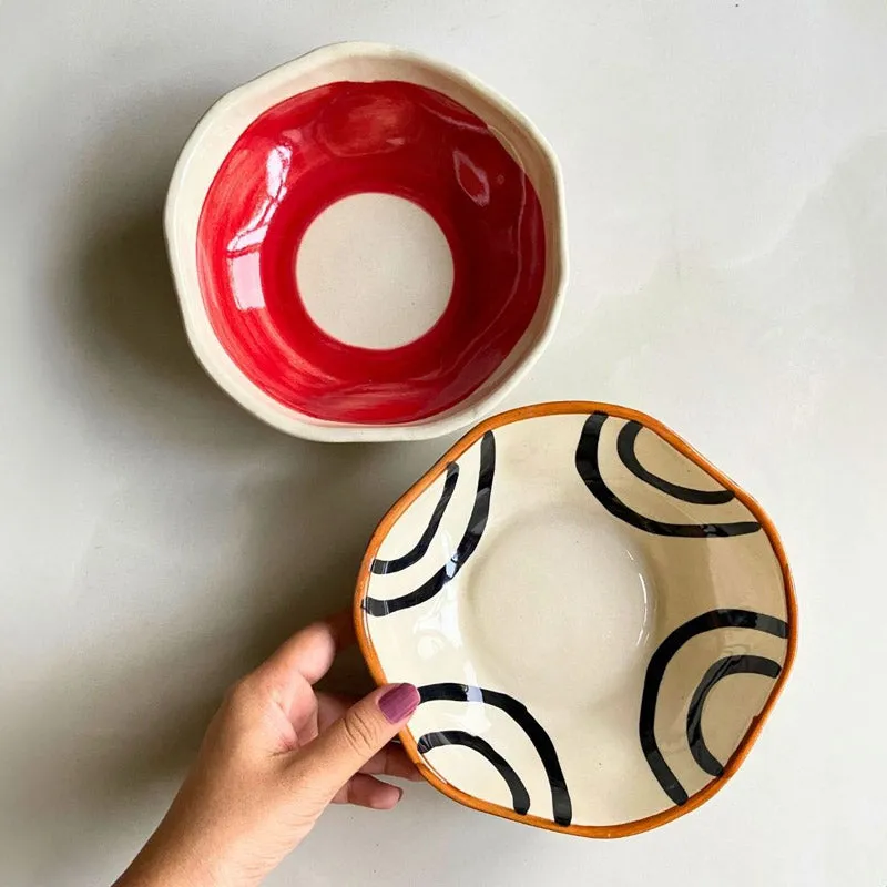 Nimora Serving Bowl (500 ML) - Set of Two media 1