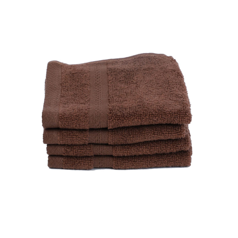 Miorah Face Towel (Brown) - Set Of Four media 5