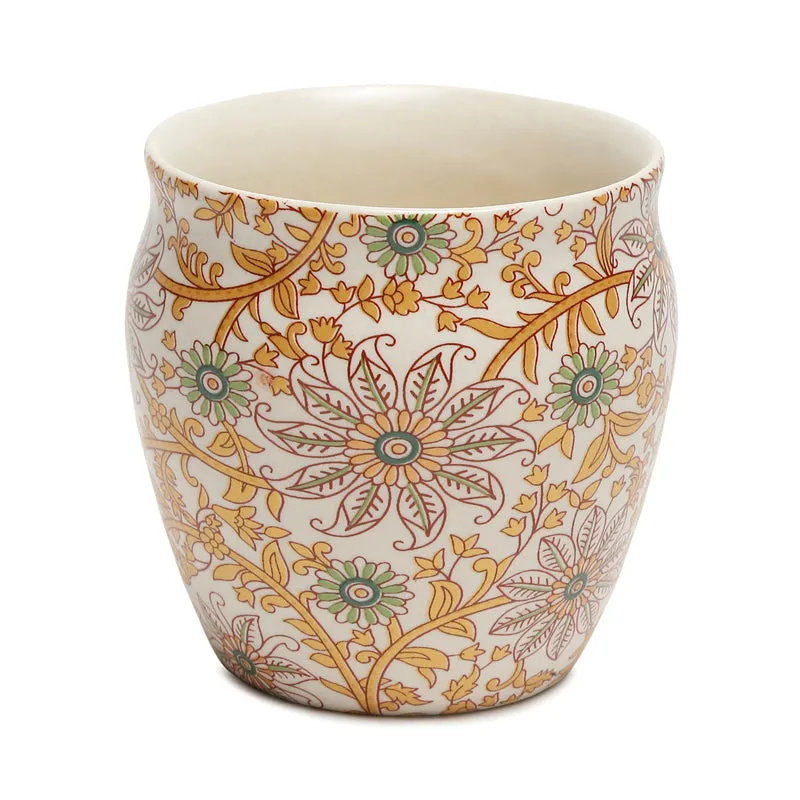Medley Handcrafted Ceramic Kulhad (220 mL) - Set Of Six media 6