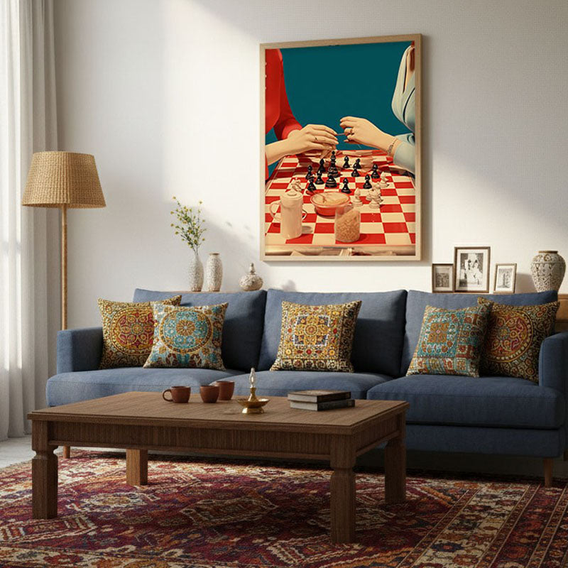 Move Archival Canvas Wall Art - Natural Brown Frame media 3