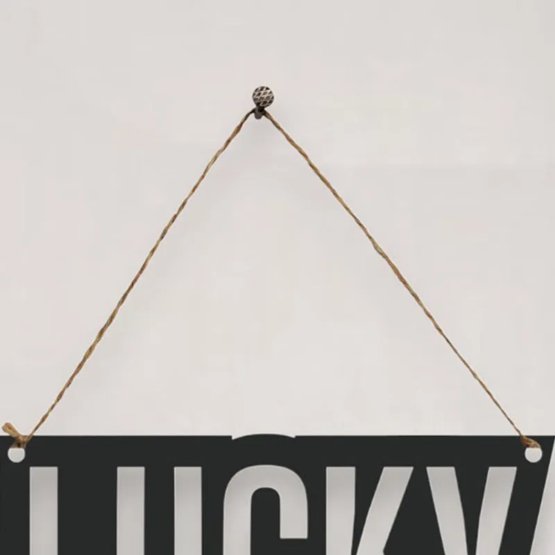 Lucky Mild Steel Wall Accent media 4