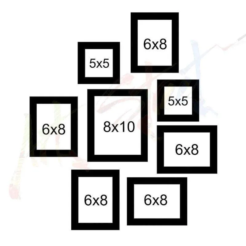 Think Away Wall Art - Set Of Eight media 4