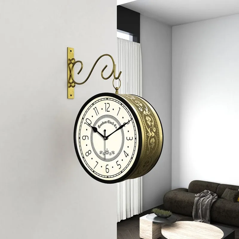 Oldspire Double Sided Wall Clock media 3