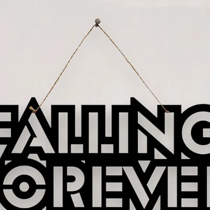 Falling Forever Mild Steel Wall Accent media 4