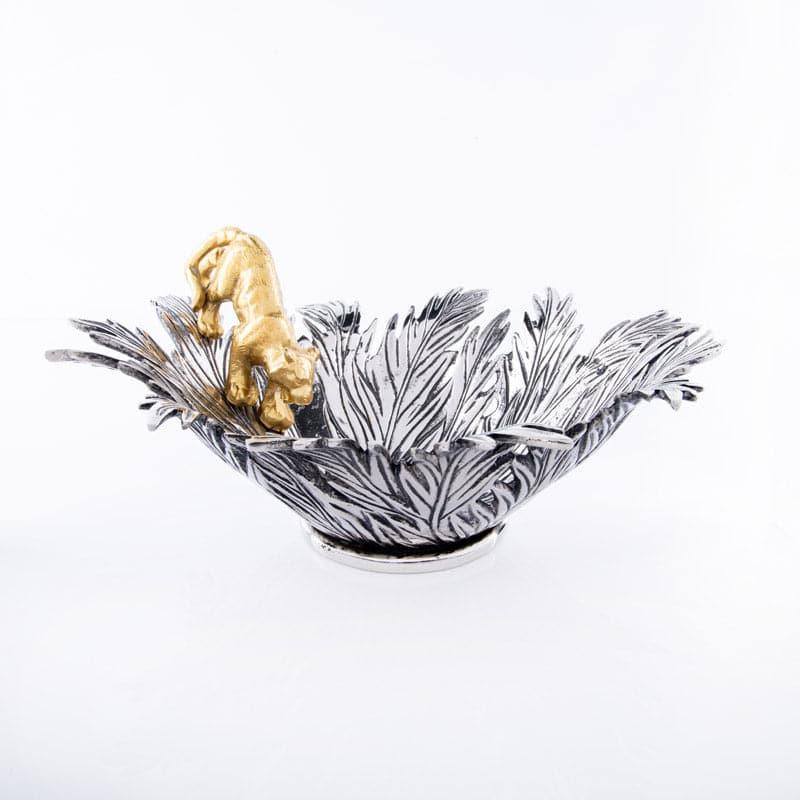 Panther Feast Accent Bowl - Silver media 3