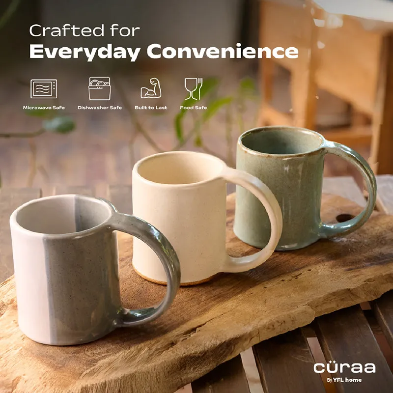 Cyraa By YFL Home Terra Ceramic Coffee Mug (400 mL) media 3