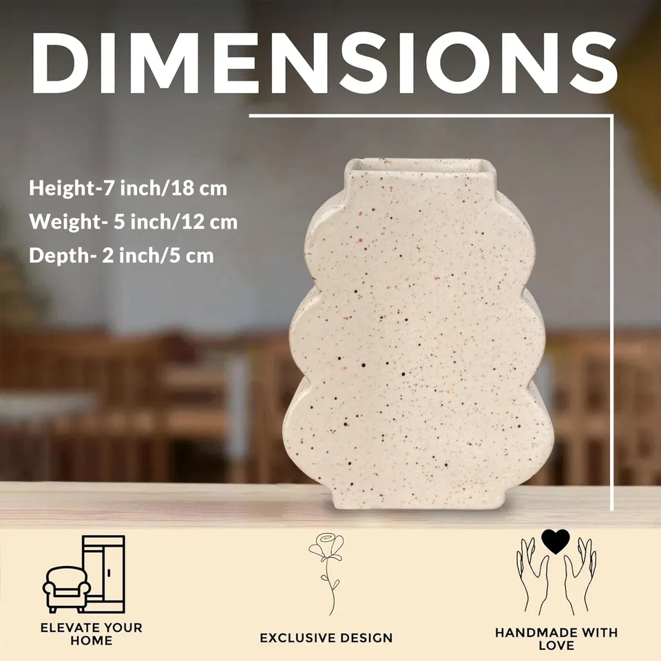 Noel Christmas Tree Ceramic Vase media 4