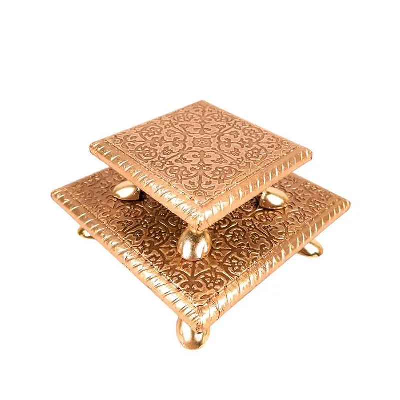 Praarthna Pooja Chowki - Set Of Two media 5