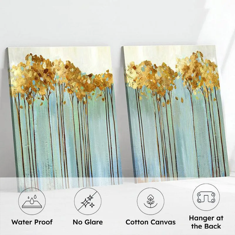 Briar Abstract Wall Art - Set of Two media 6
