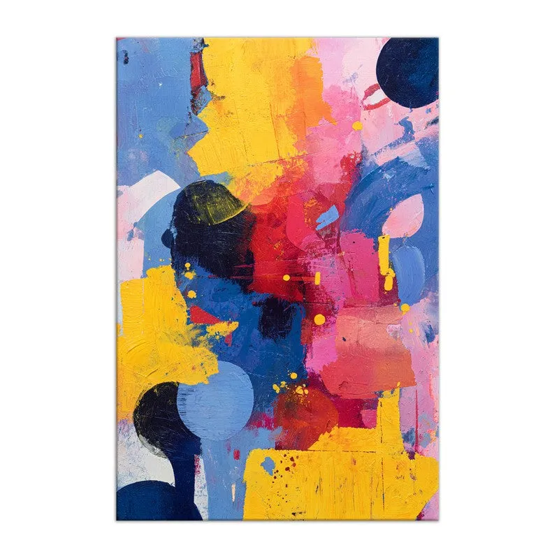 Strata Pulse Abstract Canvas Wall Art media 3