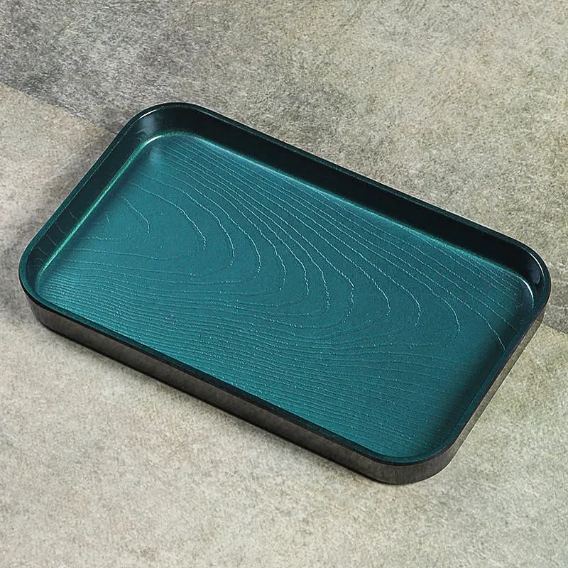 Ishiguro Melamine Serving Tray - Metallic Green media 3