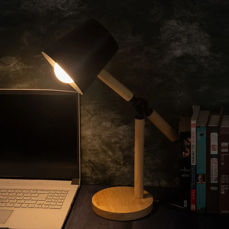 AarviDecor Jensen Decorative Fabric Table Lamp - Black media 3