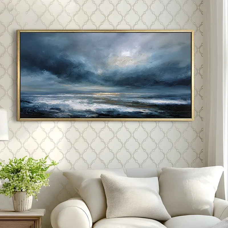 Nocturne Waves Canvas Wall Art media 4